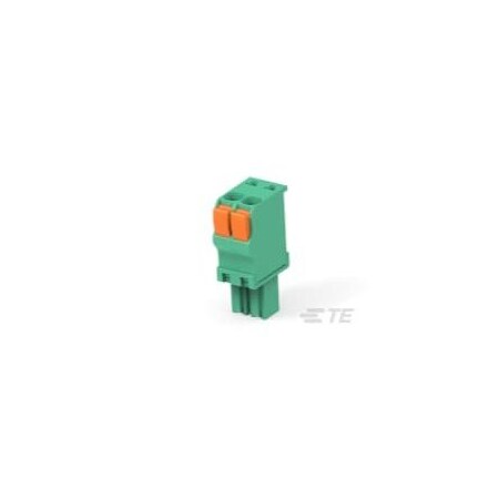 Te Connectivity STR PLUG SPRING TYPE RH 2P 3.50mm 1986692-2